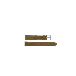 Bracelet de montre Fossil CH3087 Cuir Beige 16mm