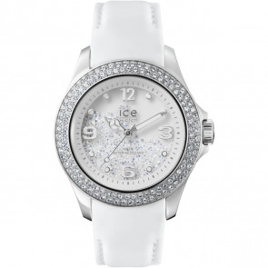 Bracelet de montre Ice Watch CY.SRW.U.L.14 Cuir Blanc