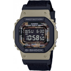 Bracelet de montre Casio DW-5610SUS-5 Nylon Noir