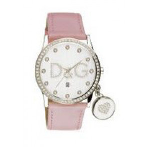 Bracelet de montre Dolce & Gabbana DW0009 Cuir Rose 24mm