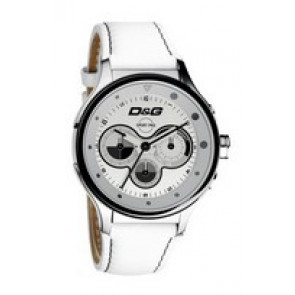 Bracelet de montre Dolce & Gabbana DW0212 (F357000728) Cuir Blanc