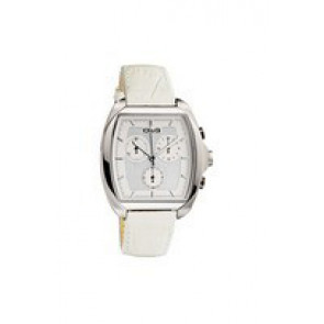 Bracelet de montre Dolce & Gabbana DW0427 Cuir Blanc 21mm