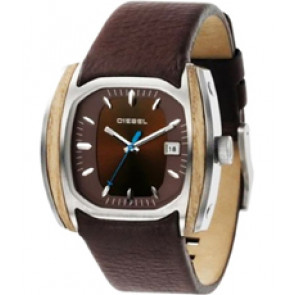 Bracelet de montre Diesel DZ1107 Cuir Brun 26mm
