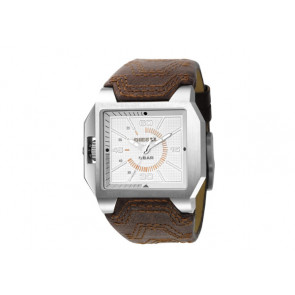 Bracelet de montre Diesel DZ1267 Cuir Brun 24mm
