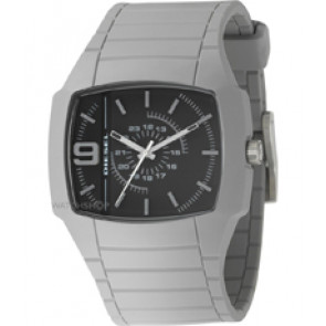 Bracelet de montre Diesel DZ1329 Silicone Gris 28mm