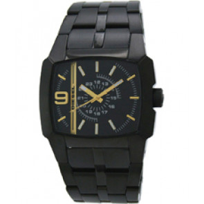 Bracelet de montre Diesel DZ1356 Acier inoxydable Noir 33mm