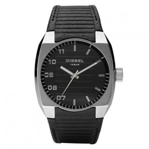 Bracelet de montre Diesel DZ1393 Cuir Noir
