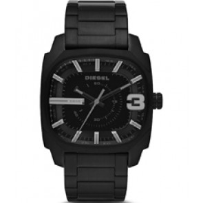 Bracelet de montre Diesel DZ1650 Acier inoxydable Noir 24mm