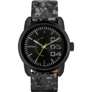 Bracelet de montre Diesel DZ1664 Cuir Gris 24mm