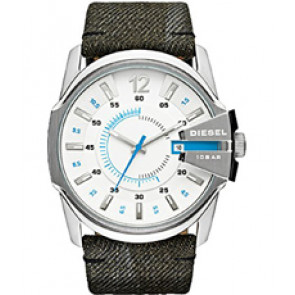 Bracelet de montre Diesel DZ1725 Cuir Gris 27mm