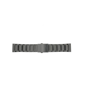 Bracelet de montre Diesel DZ1751 Acier inoxydable Noir 24mm