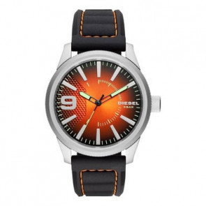 Bracelet de montre Diesel DZ1858 Cuir Noir 24mm