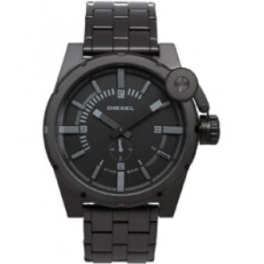 Bracelet de montre Diesel DZ4235 Acier inoxydable Noir 24mm