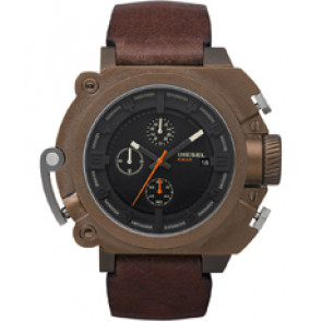 Bracelet de montre Diesel DZ4245 Cuir Brun 22mm