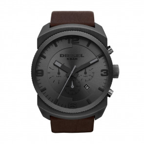 Bracelet de montre Diesel DZ4256 Cuir Brun 26mm