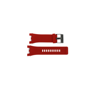 Bracelet de montre Diesel DZ4288 Silicone Rouge 32mm