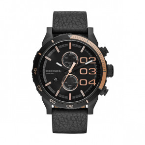 Bracelet de montre Diesel DZ4327 Cuir Noir 24mm