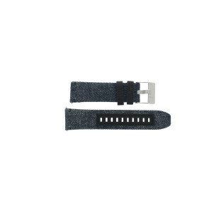 Bracelet de montre Diesel DZ4374 Textile Jeans 24mm