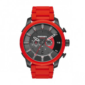 Bracelet de montre Diesel DZ4384 Acier inoxydable Rouge 26mm