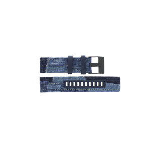 Bracelet de montre Diesel DZ4397 Textile Bleu 24mm