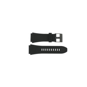 Bracelet de montre Diesel DZ4548 / DZ4552 / DZ4593 Textile Noir 26mm