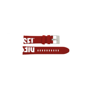 Bracelet de montre Diesel DZ4620 Nylon Rouge 22mm
