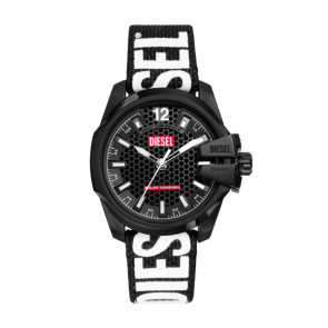 Bracelet de montre Diesel DZ4653 Cuir Noir 22mm
