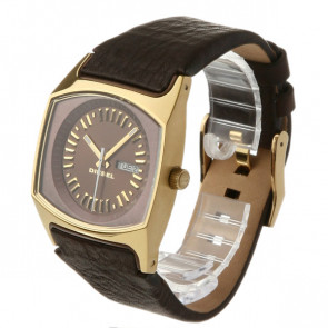 Diesel bracelet de montre DZ5167 Cuir Brun