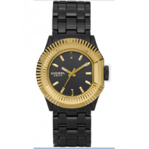 Bracelet de montre Diesel DZ5258 Acier inoxydable Noir 18mm