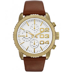 Bracelet de montre Diesel DZ5328 Cuir Brun 22mm