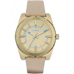 Bracelet de montre Diesel DZ5357 Cuir Beige 22mm