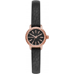 Bracelet de montre Diesel DZ5498 Cuir Noir 10mm