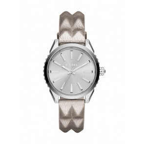 Bracelet de montre Diesel DZ5515 Cuir Beige 18mm