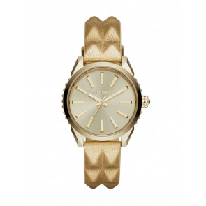 Bracelet de montre Diesel DZ5516 Cuir Plaqué or 18mm