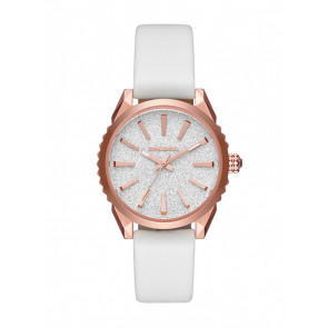 Bracelet de montre Diesel DZ5541 Cuir Blanc 18mm