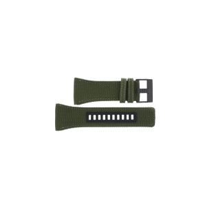 Bracelet de montre Diesel DZ7206 Cuir/Textile Vert 34mm