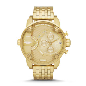 Bracelet de montre Diesel DZ7287 Acier Plaqué or 24mm