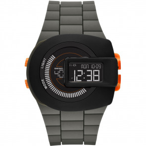 Bracelet de montre (Combinaison bracelet + cas) Diesel DZ7299 Silicone Vert 28mm