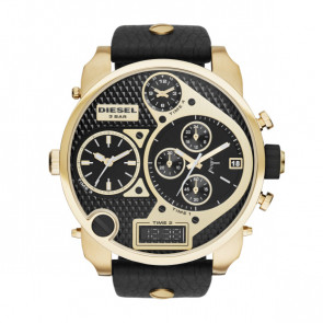 Bracelet de montre Diesel DZ7323 Cuir Noir