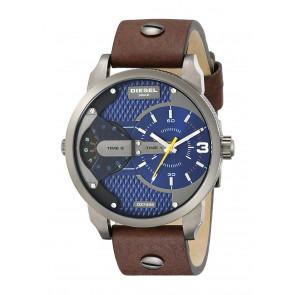 Bracelet de montre Diesel DZ7339 Cuir Brun 22mm