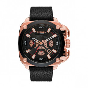 Bracelet de montre Diesel DZ7346 Cuir Noir 26mm