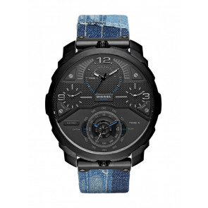 Bracelet de montre Diesel DZ7381 Cuir Jeans 26mm