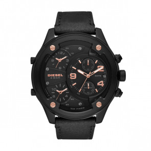 Bracelet de montre Diesel DZ7428 Cuir Noir 26mm