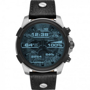 Bracelet de montre Diesel DZT2001 Cuir Noir 24mm