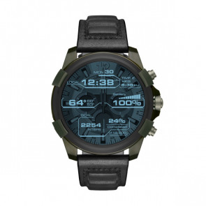 Bracelet de montre Diesel DZT2003 Cuir Noir 24mm