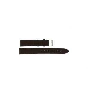 Bracelet de montre Universel E035-XL Cuir Brun 16mm