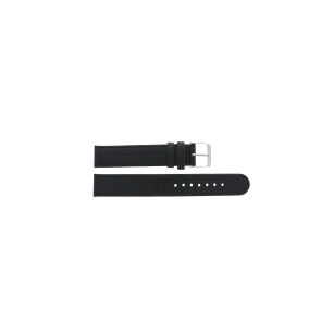 Bracelet de montre cuir noir 16mm EX-E113