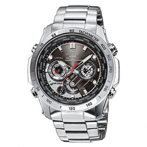 Casio bracelet de montre 10344245 Métal Argent 22mm 