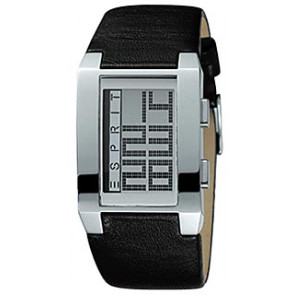 Bracelet de montre Esprit ES102072001 Cuir Noir 18mm
