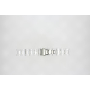 Bracelet de montre Fossil ES2603 / ES2609 Plastique Transparant 18mm